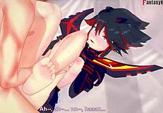 I’m loving Ryuko Matoi in this intense 3D cartoon fantasy scene