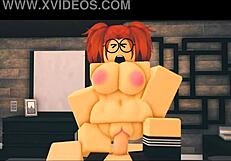 this nerdy ginger slut from roblox porn gets drilled hard in her bedroom