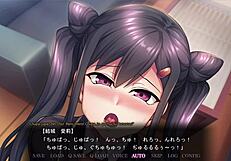 Saimin seishidou secret lesson with airi yuuki 2 in anime style. detailed japanese instruction game