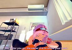 koikatsu sakura and naruto have uncensored anime sex with big tits