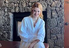 slutty redhead bridesmaid, locked out before wedding, needs help. got a key for this tattooed beauty?