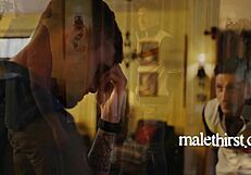 Straight guy says, Fuck my ass with that monster cock