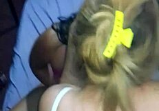 Latina Friends Kiss, Then Bent Over in Doggystyle 3some