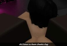 Studio96 Fun Strip Tease With Ripped Clothes