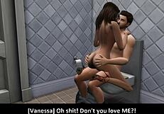 Girl Next Door Bride Cheats in Car with Big Tits and Ass