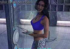 i love watching this hot black haired babe get creampied