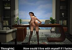 Seductive bride with big tits gets fucked in wedding adultery scene