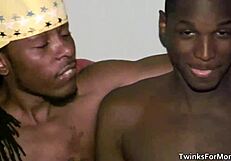 African thugs in gay sex