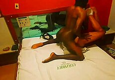 My African Friend Is Checking Out My Little Fuck House