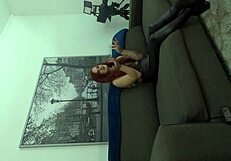 Daisy Marie Enjoys Redhead Anal Assfucking in Left Position