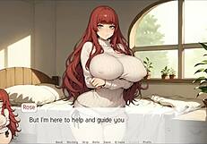 she says, 'i love making master cum between my gigantic breasts'