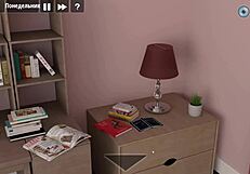 Complete gameplay with mother-in-law whore in missionary sex.