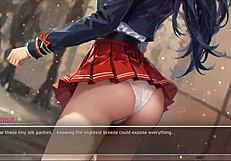 blurring walls romance hentai game ep 5 couple confess naughty fantasies