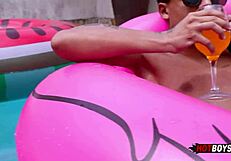 Fucking the ass of the young playboy