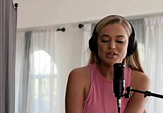 Curvaceous Blonde Blake Blossom Rides Mike Mancinis Hard Cock