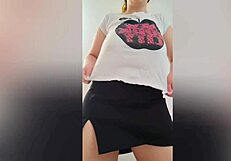 i film myself in skirt orgasm