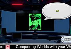 Waifu conquers worlds in erotic anime game