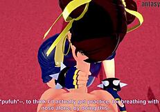 Chun-li fornite blowjob and fucking free pov street fighter full fantasyking3