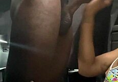 road trip cock worship with sloppy blowjob