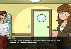 Portal Porn Demoniums Parody Hentai Game Ep 1 Mortys Sister Squirting in Shower