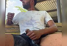 Who jerks off on the college campus?