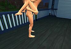 i explore ted and meredith's night in anime style