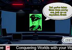 Waifu conquers worlds in erotic anime game