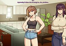 Amy feels overwhelmed as Chloe finally creampies her, filling her womb with love.