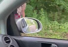 A fan came across me while I was working in the woods and we had sex