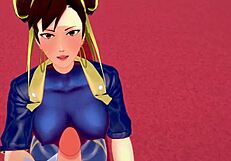 Experience Chun-li's erotic fantasy in this free POV hentai