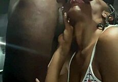 road trip cock worship with sloppy blowjob