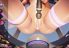 La vtuber elfe Hentai Elfie expérimente avec des jouets en stream