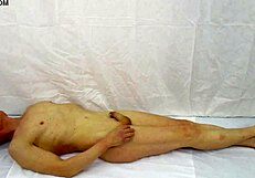 Gay nudists having sex outdoors in public places