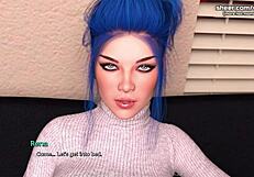 i taught my hot teen girlfriend anal and she swallowed my cum in her wet mouth during our sexiest gameplay