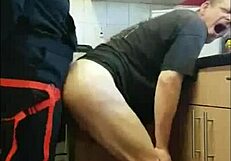 Amateur girl handles small and big cocks, bent over with toys and dildos