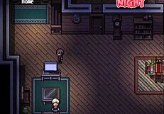 Can you handle picking up items in this hentai zombie game?