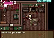 Can you handle picking up items in this hentai zombie game?