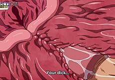 Blonde princess gets fucked by stepfather and wanks in 3D