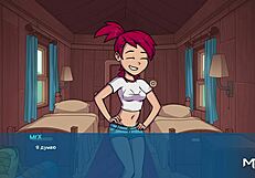 camppinewood licking ass in anime hentai scene