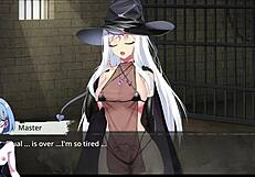 What secrets hide in The Witch's Sexual Prison hentai game 15?