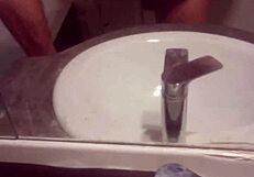 young guy masturbates his gay cock