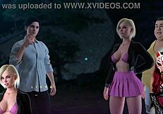 Apocalust 3 has me touching my clit. Playing this porn game gropes my hentai milf fantasies.