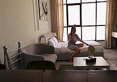 One bed for two, forbidden desire between stepmother and stepson unfolds