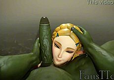 the legend of zelda 3d cartoon anime compilation