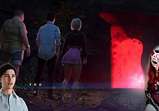 Apocalust 3 has me touching my clit. Playing this porn game gropes my hentai milf fantasies.