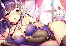 Playing Sakura Hime 4 in High Definition