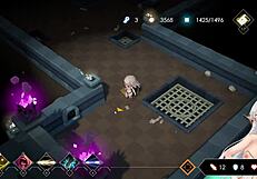 Escape Dungeon 2 - Yin Yue Cang Lang Su La Er - Forced Marriage To Giant Man, Deflowered By Big Dick And Creampied