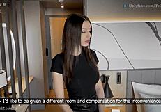 Hotel Administration Goes Above and Beyond for Clients with Big Tits and Cumshots