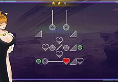 i'm hunting milfs in this cartoon game where saturn gets horny on the table