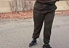 I lick her pussy while she sucks my dick after roadside break